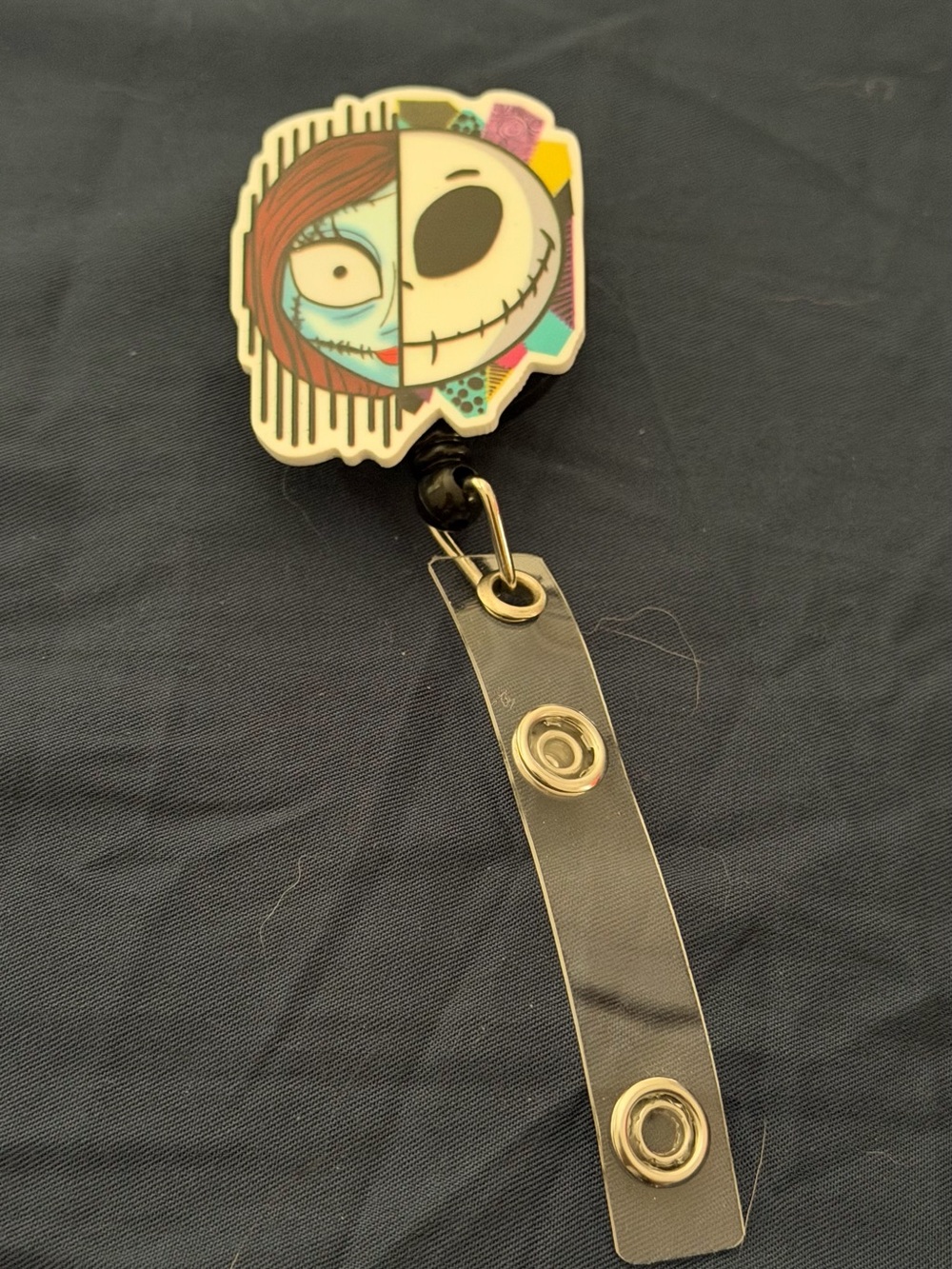 Nightmare Duo Retractable Badge Reel - Multicolor
